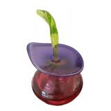 MB - Jan Benda Krystyna Art Glass Perfume Bottle