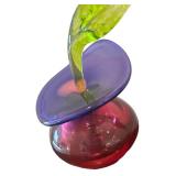 MB - Jan Benda Krystyna Art Glass Perfume Bottle