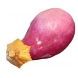 MB - Signed Artisan Crafted Eggplant Figurine