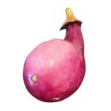 MB - Signed Artisan Crafted Eggplant Figurine