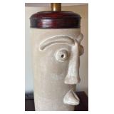 MB - Custom Tiki Head Table Lamp | Easter Island Head