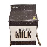 MB - Kate Spade New York "Crème de la Crème of Sips" Chocolate Milk Carton Crossbody Bag