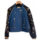 MC - Coach 1941 Cityscape Embroidered Leather Jacket