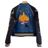 MC - Coach 1941 Cityscape Embroidered Leather Jacket