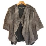 MC - Hache Rabbit Fur Coat - Size 44