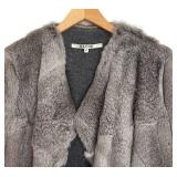 MC - Hache Rabbit Fur Coat - Size 44