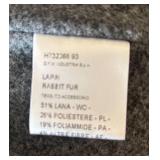 MC - Hache Rabbit Fur Coat - Size 44