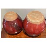 MB - Two Pottery Vases by Elva