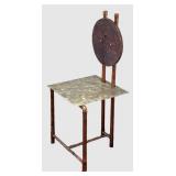 U - Christopher Poehlmann Handcrafted Metal Abstract Chair