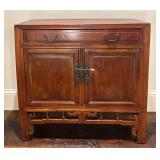 U - Vintage Chinese Elm Cabinet