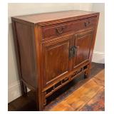 U - Vintage Chinese Elm Cabinet