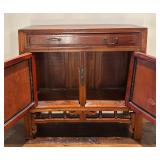 U - Vintage Chinese Elm Cabinet