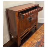 U - Vintage Chinese Elm Cabinet