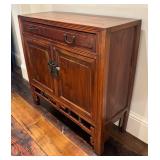 U - Vintage Chinese Elm Cabinet