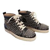 MC - Christian Louboutin Louis Spikes- High Toop Sneakers - Size EU 37.5