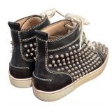 MC - Christian Louboutin Louis Spikes- High Toop Sneakers - Size EU 37.5