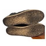 MC - Maria Cornejo Shoes - Size 37 1/2 - Beige/Black Speckled Leather Slip-On Espadrille