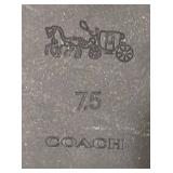 MC - Coach Chelsea Leather Boots - Size 7 1/2