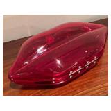 MB - Lulu Guinness Lip-Shaped Red Clutch