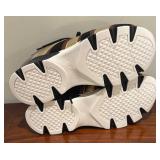MC - Marni Sneakers - Mesh Upper with Gold Metallic Straps - Size 38