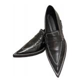 MC - Maison Margiela Leather Pointed Loafers - Size 37 1/2