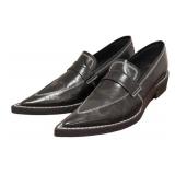 MC - Maison Margiela Leather Pointed Loafers - Size 37 1/2