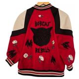 MC - Coach 1941 Shrunken Varsity Jacket - Floral Embroidery - Size 8