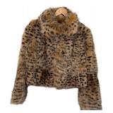 MC - Cassin New York Animal Print Fur Coat
