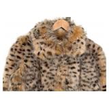 MC - Cassin New York Animal Print Fur Coat