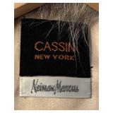 MC - Cassin New York Animal Print Fur Coat