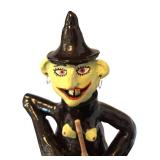 K - Artisan Created Ceramic Witch Figurine Teapot