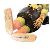 K - Artisan Created Ceramic Witch Figurine Teapot