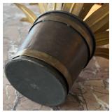 DR - Metal Plant Sculpture - Gold Toned Leaves