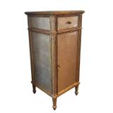 DR - Theodore Alexander Eglomise Decorator Cabinet