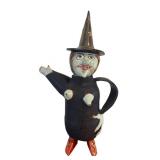 O - Ceramic Artisan Crafted Witch Teapot