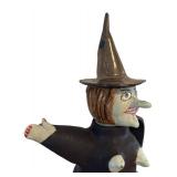 O - Ceramic Artisan Crafted Witch Teapot