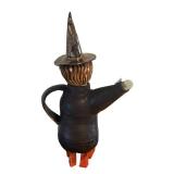 O - Ceramic Artisan Crafted Witch Teapot