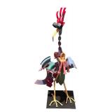 LL - Artisan Crafted Whimsical Metal Sculpture - Abstract Bird