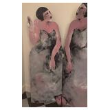 LLR - Three Ladies Triple Panel Screen by Jane Elias