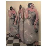 LLR - Three Ladies Triple Panel Screen by Jane Elias