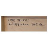 LL - The Truth Original Oil Painting by Kelli Hoppmann
