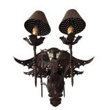 LL - Dramatic Dragon Gothic Dragon Sconce