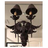LL - Dramatic Dragon Gothic Dragon Sconce