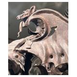 LL - Dramatic Dragon Gothic Dragon Sconce