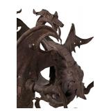 LL - Dramatic Dragon Gothic Dragon Sconce