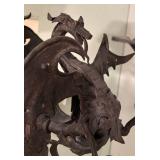 LL - Dramatic Dragon Gothic Dragon Sconce