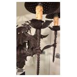 LL - Dramatic Dragon Gothic Dragon Sconce