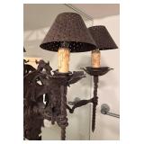 LL - Dramatic Dragon Gothic Dragon Sconce