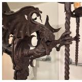 LL - Dramatic Dragon Gothic Dragon Sconce