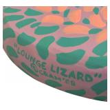 LLR - Hand Painted Wooden Lounge Lizard Bench by Cram